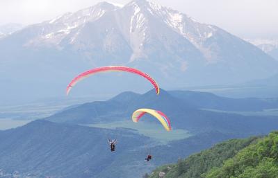 Paragliding in Copper Mountain